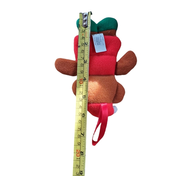 Rare Vintage mini Theodore bear fabric ornament - Picture 2 of 2